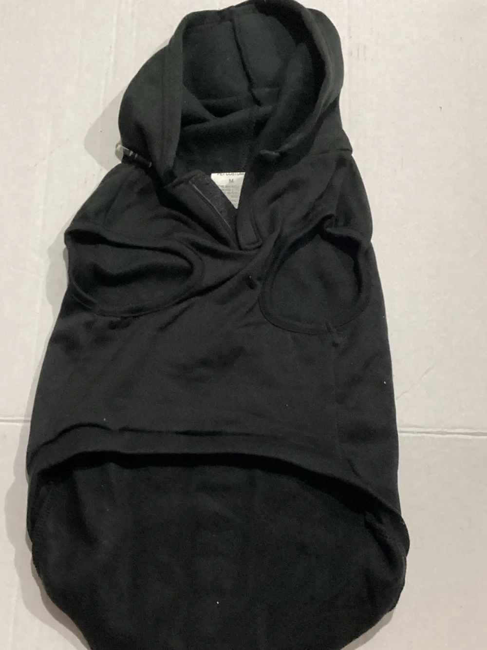 Black Skeleton Dog Hoodie - Pet Costume Hoodie